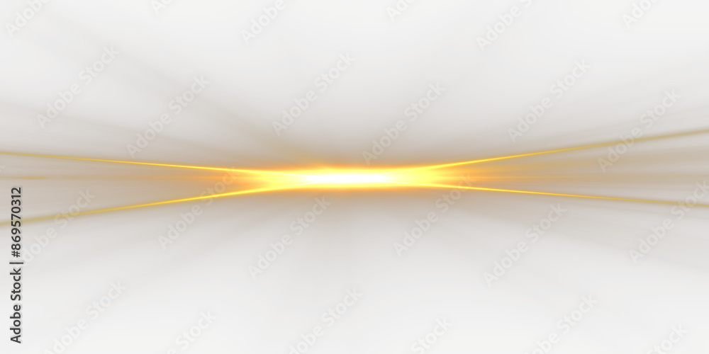 Glow effect. Star sparkles on a transparent background. Light Effects, lens flares, Sun flash with rays or spotlight and bokeh. Glow flare light effect.