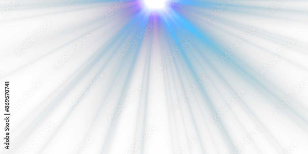 Glow effect. Star sparkles on a transparent background. Light Effects, lens flares, Sun flash with rays or spotlight and bokeh. Glow flare light effect.