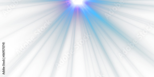 Obraz na płótnie Glow effect. Star sparkles on a transparent background. Light Effects, lens flares, Sun flash with rays or spotlight and bokeh. Glow flare light effect. w salonie