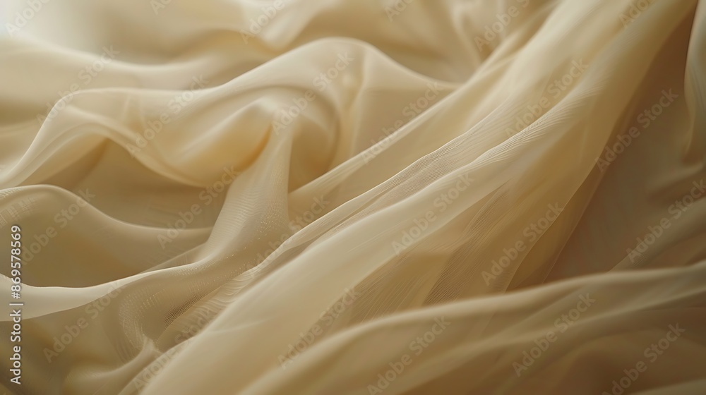 Obraz premium Abstract Beige Fabric Texture