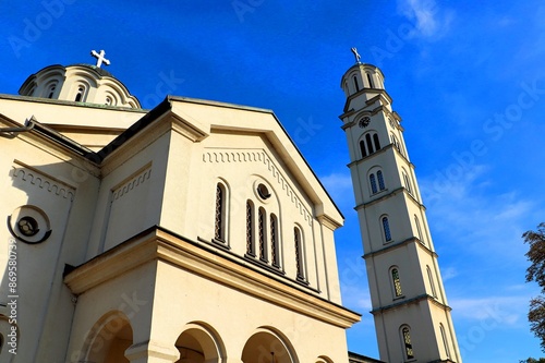 Orthodox church in the city of Bijeljina, Republika Srpska photo