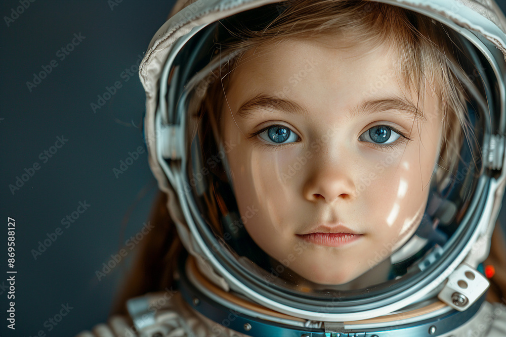 AI generated photo of cute nice child wear adult costume AI generated photo of cute nice child wear adult costume
