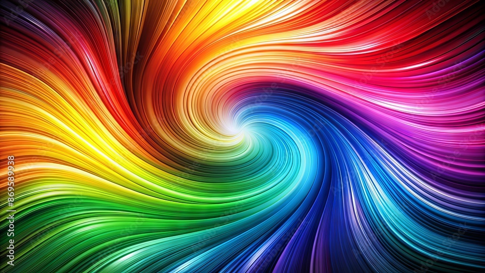 Swirling Rainbow Locks Swirling Rainbow Locks