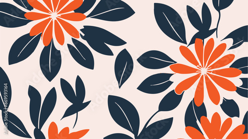 Seamless pattern with abstract shapes. Can be used for wallpaper, pattern fills, web page background,surface textures