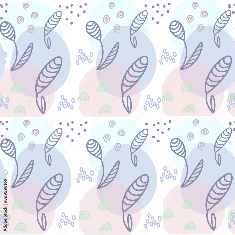 custom made wallpaper toronto digitalSeamless pattern of beetles, insects, flowers. Template for printing, screensavers; pattern for textile, cover, social media banner template.