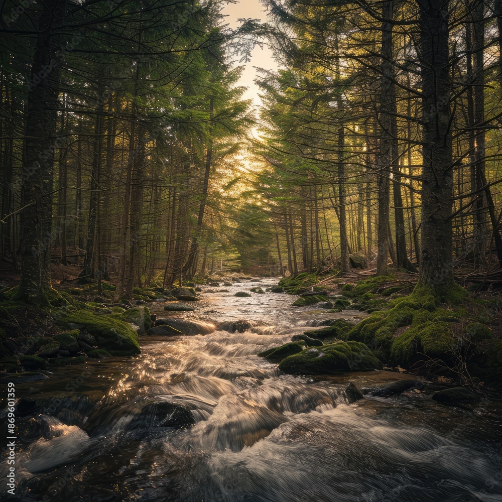 Obraz premium path in the woods