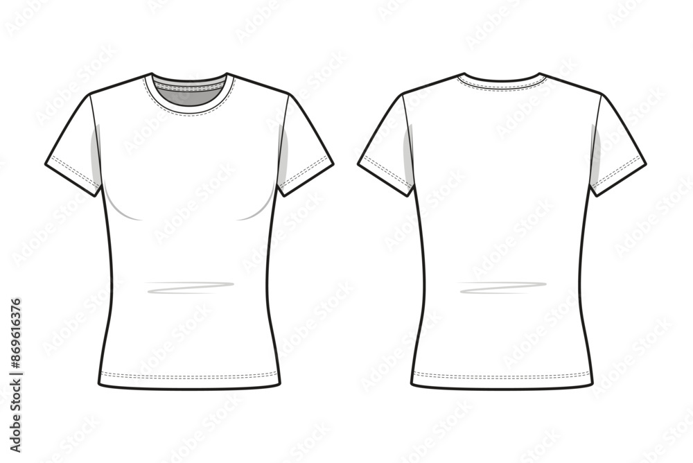 Slim Fit Women T-Shirt