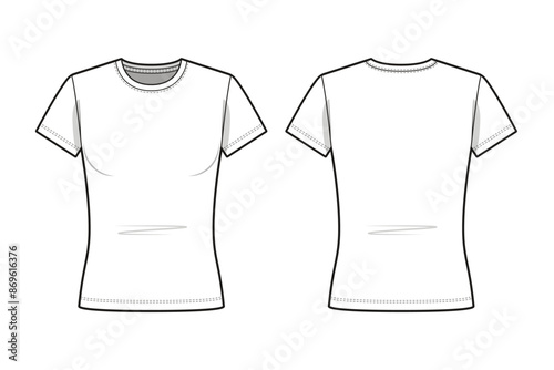 Slim Fit Women T-Shirt