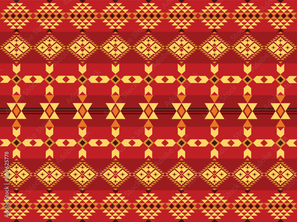 Navajo and Native American patterns blend with Aztec and tribal motifs for a bohemian, ethnic design ideal for patterns, creating a vintage, ethnic wallpaper perfect for rugs, fabrics, decorative. Navajo and Native American patterns blend with Aztec and tribal motifs for a bohemian, ethnic design ideal for patterns, creating a vintage, ethnic wallpaper perfect for rugs, fabrics, decorative.