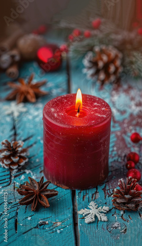 Red Christmas Valentines Da...