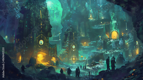 Underground Adventure: Hidden Treasures