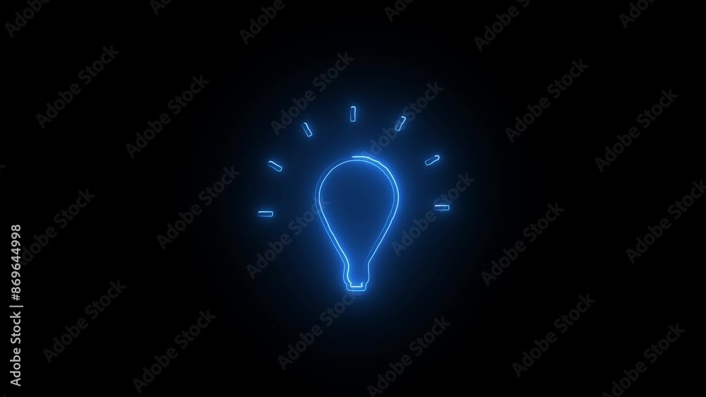 light bulbs twinkling on a black backround 4k vedio light bulbs twinkling on a black backround 4k vedio