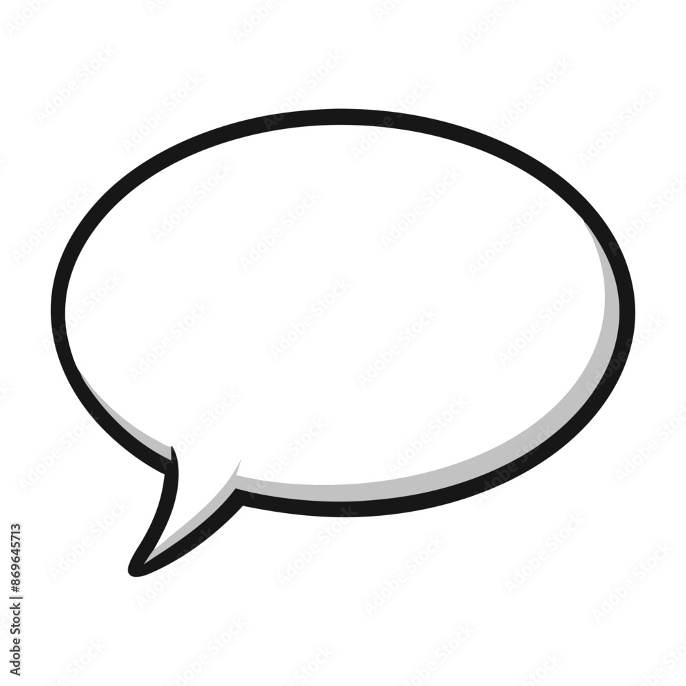 speech bubble, icon, vector illustration speech bubble, icon, vector illustration