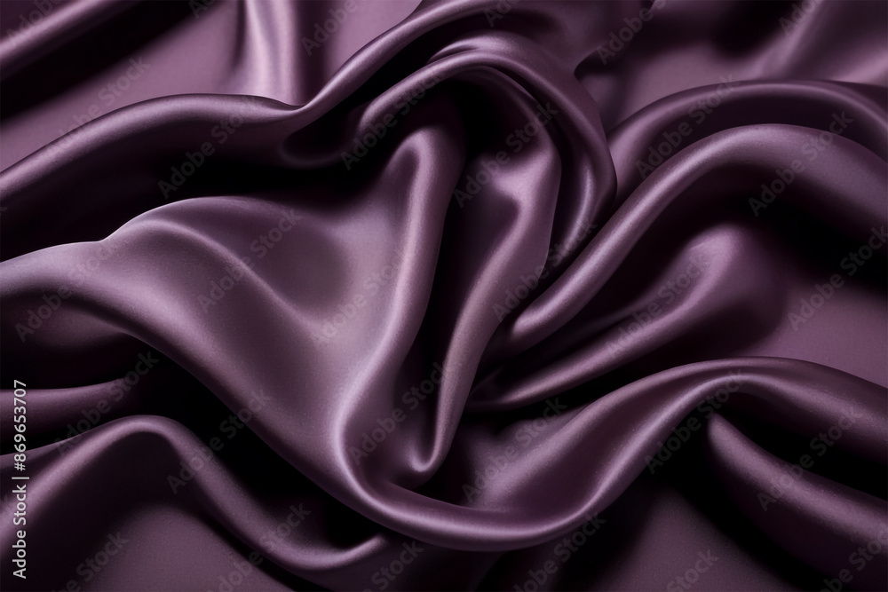 Fototapeta premium Elegant Shimmering Silk Fabric Texture Background