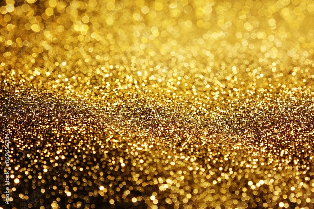 Golden Shimmer: A luxurious background texture featuring a seamless shimmer of golden glitter and sparkling stars, ideal for creating elegant and festive designs. Golden Shimmer: A luxurious background texture featuring a seamless shimmer of golden glitter and sparkling stars, ideal for creating elegant and festive designs.