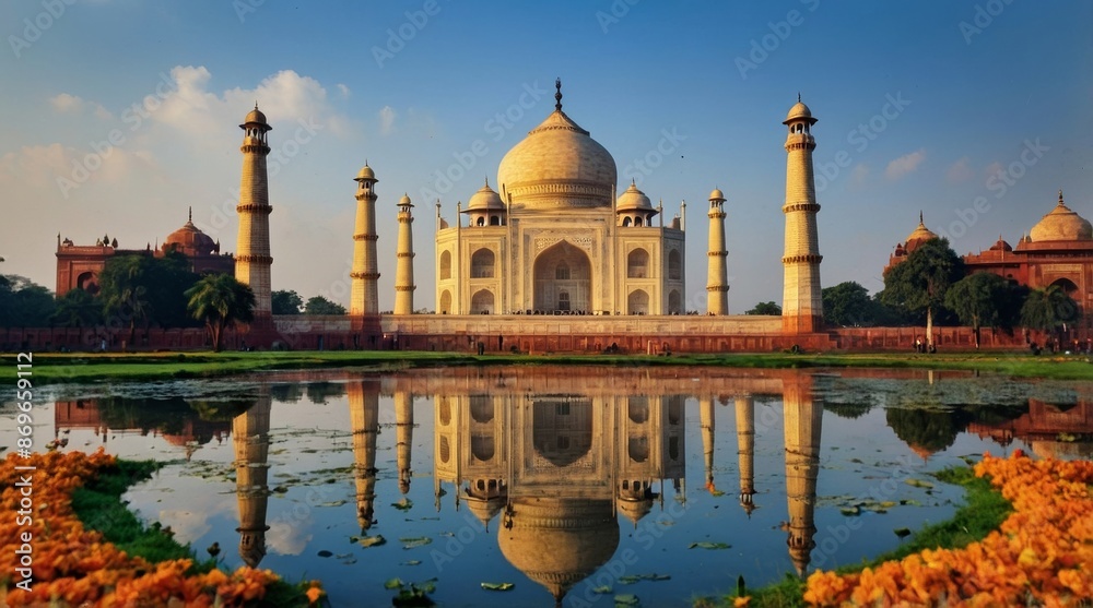 Fototapeta premium Background for india republic day celebration