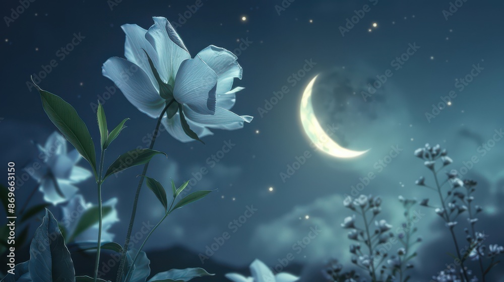 A person is sitting on a hillside at night, looking up at the stars A person is sitting on a hillside at night, looking up at the stars