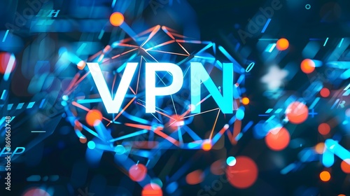 VPN Virtual Private Network concept.