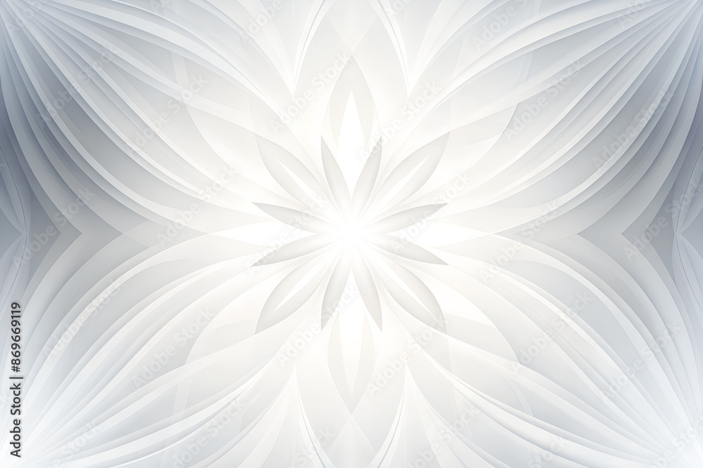 Elegant abstract white flower background with smooth gradient and intricate floral design, perfect for modern digital projects and wallpapers. Elegant abstract white flower background with smooth gradient and intricate floral design, perfect for modern digital projects and wallpapers.