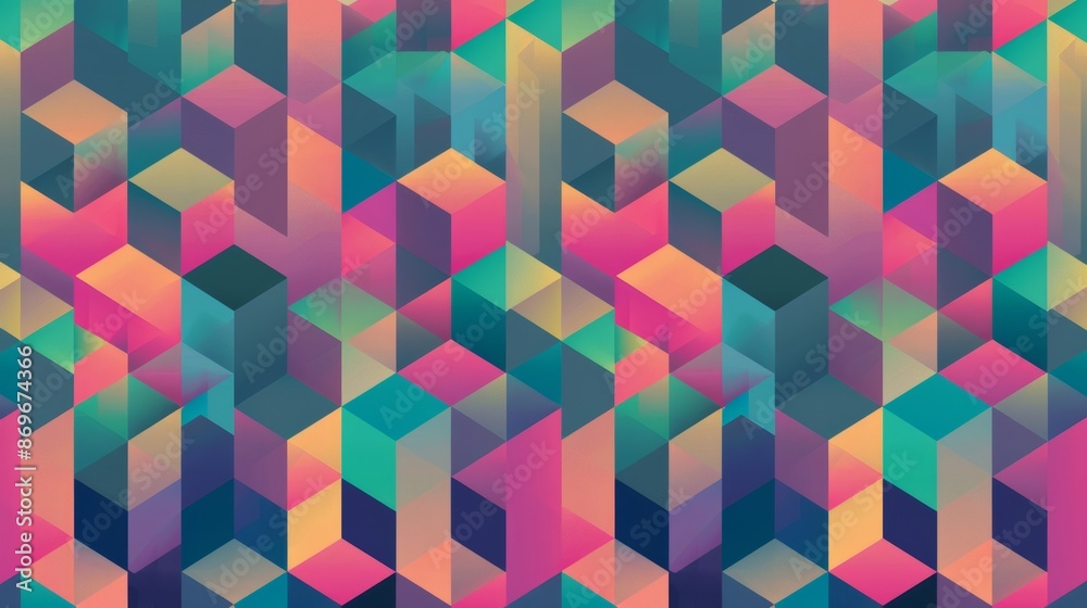 Geometric Patterns seamless, geometric design with a subtle gradient in the background Geometric Patterns seamless, geometric design with a subtle gradient in the background