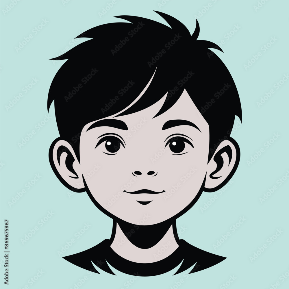 A Boy Happy Mode Emoji Style. Sad kids avatars. Cute children smiling, boy girl in rounds vector set. Illustration girl and boy avatar, happy kids, child happiness. Boy Face Vector illustration. A Boy Happy Mode Emoji Style. Sad kids avatars. Cute children smiling, boy girl in rounds vector set. Illustration girl and boy avatar, happy kids, child happiness. Boy Face Vector illustration.