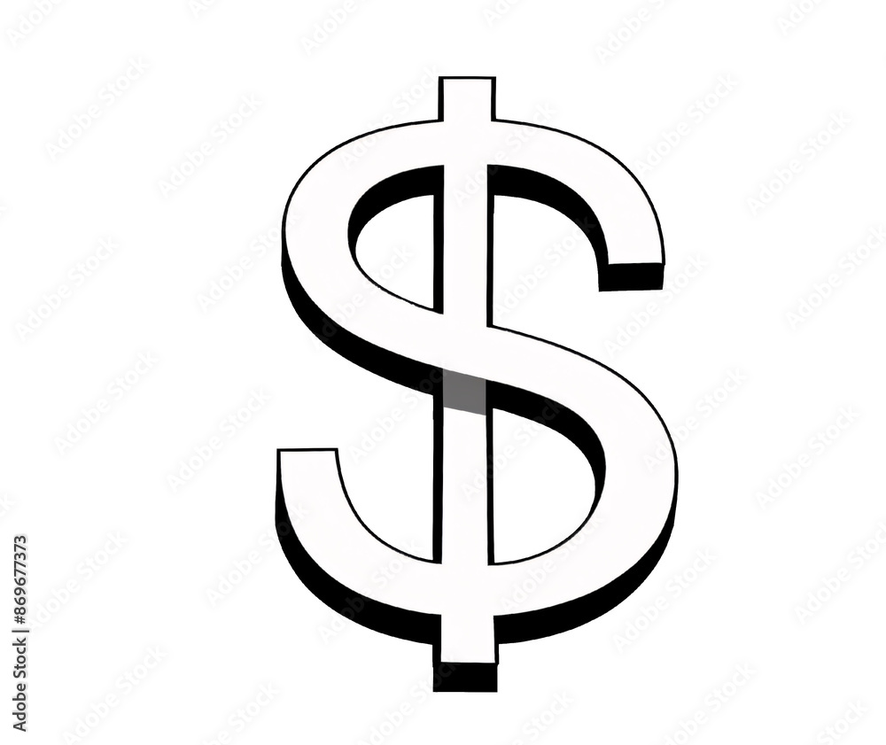 dollar sign in transparent background dollar sign in transparent background