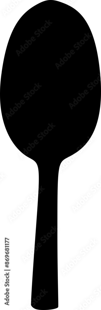 illustration of a big spoon as a kitchen utensil illustration of a big spoon as a kitchen utensil