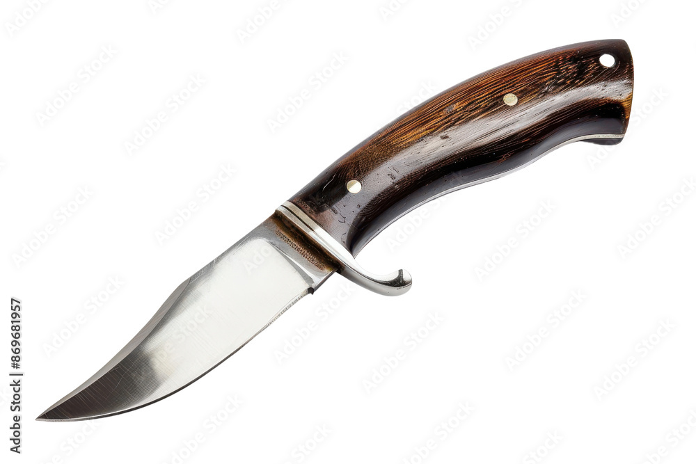 High-quality knife with a polished blade and elegant wooden handle, perfect for outdoor adventures, camping, and survival activities. High-quality knife with a polished blade and elegant wooden handle, perfect for outdoor adventures, camping, and survival activities.
