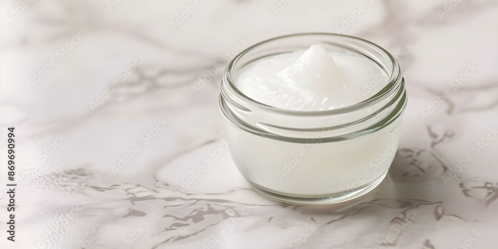 Oral hygiene oil pulling solution in a glass container. Concept Oral Hygiene, Oil Pulling, Glass Container Oral hygiene oil pulling solution in a glass container. Concept Oral Hygiene, Oil Pulling, Glass Container