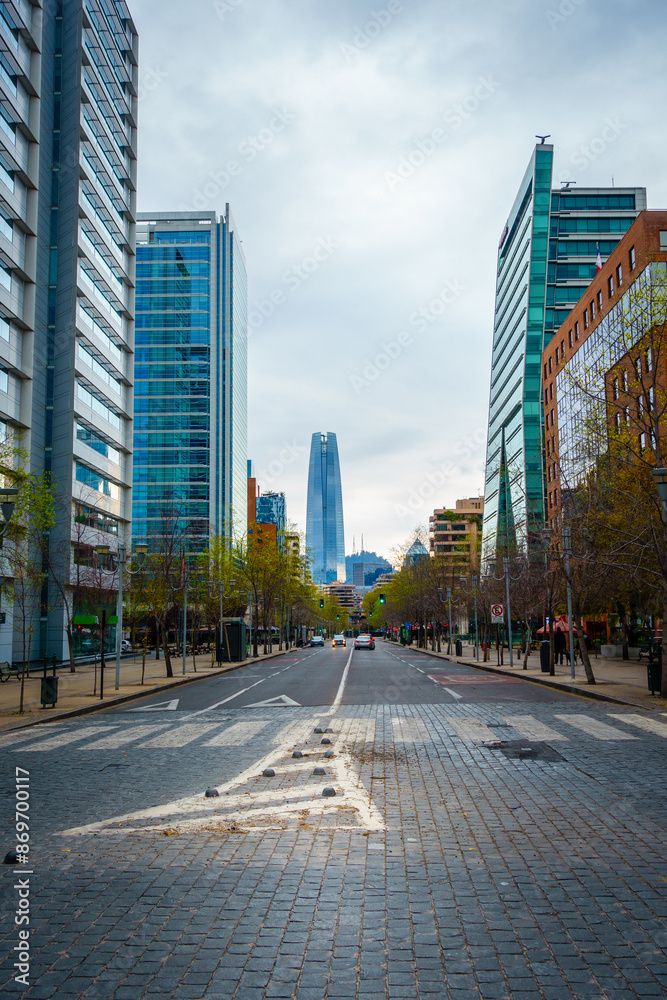 Obraz premium Modern Santiago