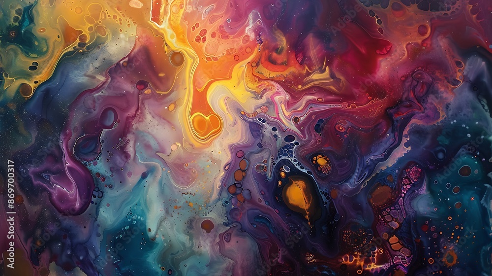 A burst of color and liquid joy collide on a textured canvas, creating a vibrant tapestry of abstract expressionism that invites the viewer on a journey of creativity. A burst of color and liquid joy collide on a textured canvas, creating a vibrant tapestry of abstract expressionism that invites the viewer on a journey of creativity.