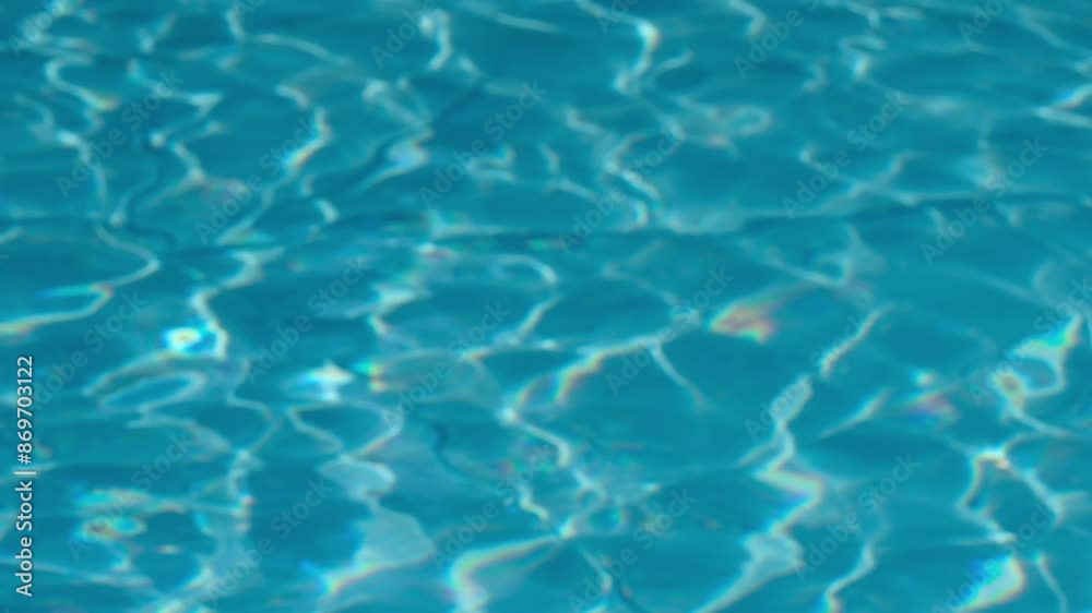 Rippling pool water on a sunny day Rippling pool water on a sunny day