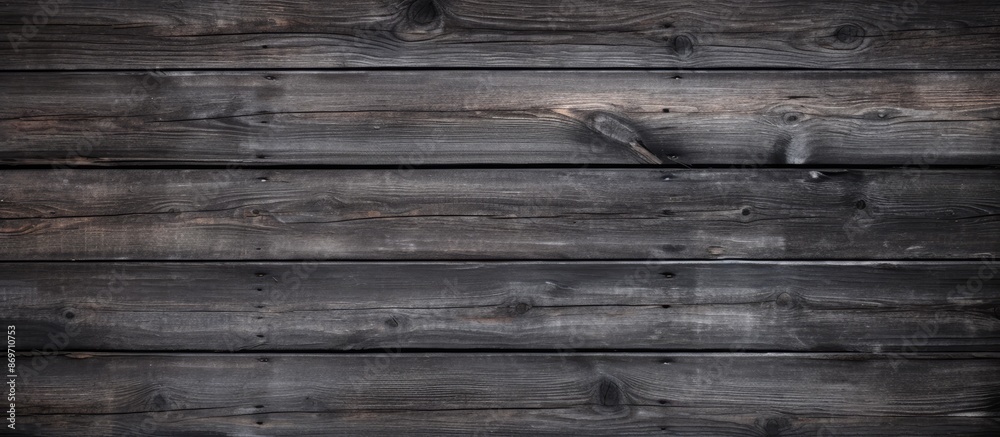 Rustic dark wooden texture with an old black and grey color palette creating a captivating wood background, perfect for a copy space image. Rustic dark wooden texture with an old black and grey color palette creating a captivating wood background, perfect for a copy space image.