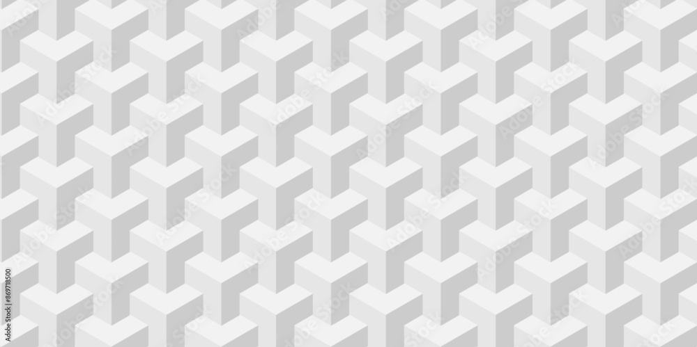 Abstract cube geometric tile and mosaic wall or grid backdrop hexagon technology. white or gray geometric block cube structure. Vector of cube geometric pattern grid backdrop triangle background.
Abstract cube geometric tile and mosaic wall or grid backdrop hexagon technology. white or gray geometric block cube structure. Vector of cube geometric pattern grid backdrop triangle background.
