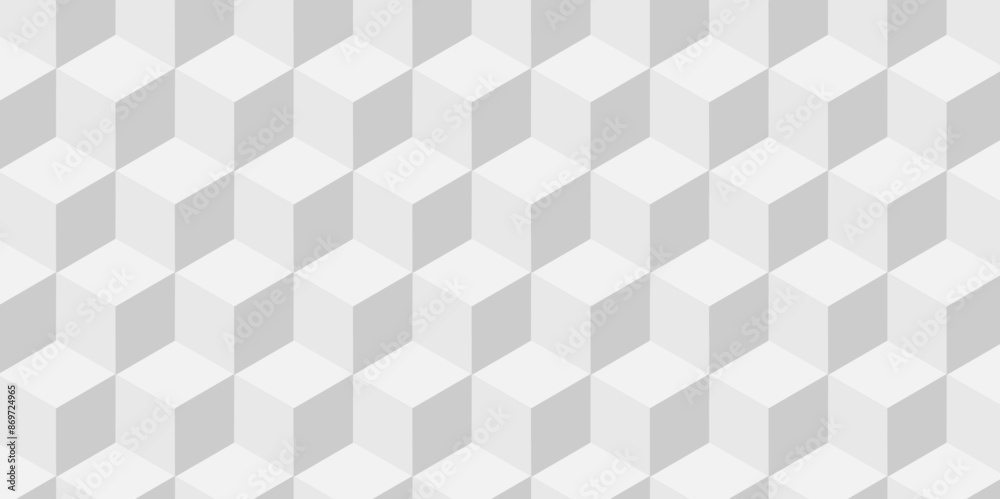 Abstract cube geometric tile and mosaic wall or grid backdrop hexagon technology. white or gray geometric block cube structure. Vector of cube geometric pattern grid backdrop triangle background. Abstract cube geometric tile and mosaic wall or grid backdrop hexagon technology. white or gray geometric block cube structure. Vector of cube geometric pattern grid backdrop triangle background.