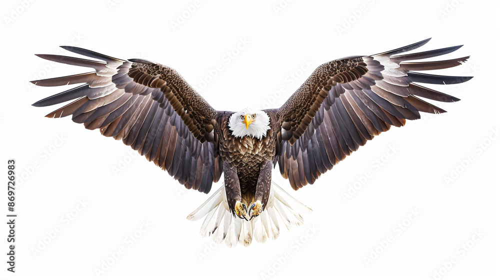 Obraz premium bald eagle in flight