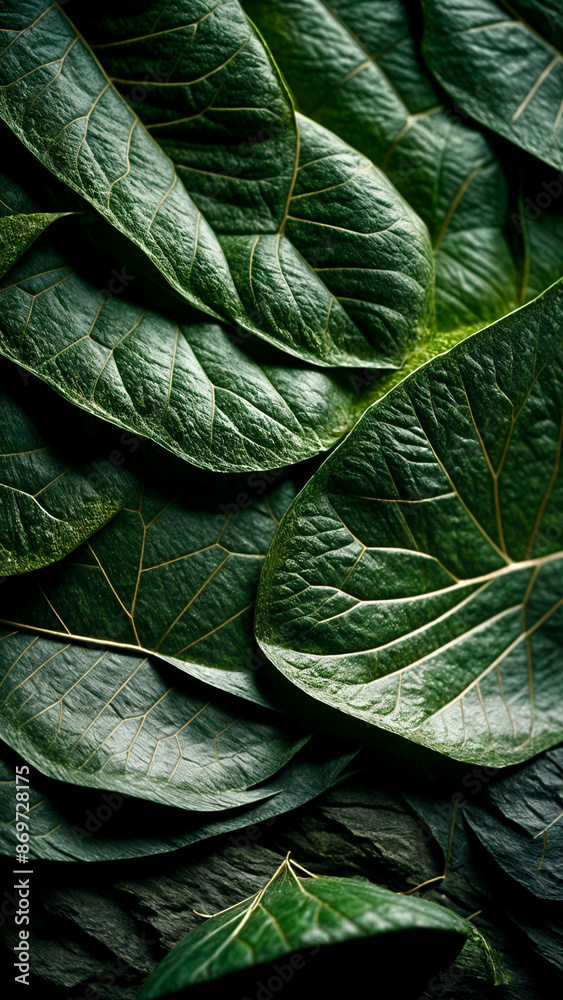 Fototapeta premium green leaf background