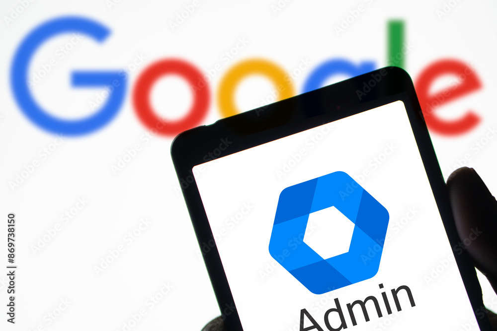Dhaka,Bangladesh- 01 July 2024: Google Admin logo is displayed on ...