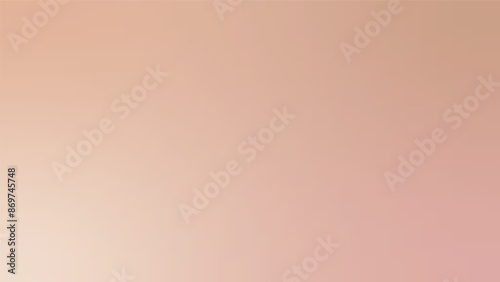 Nude gradient. Pastel nude background, modern gradient vector design.