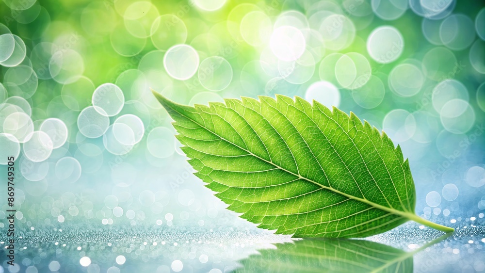 Abstract bokeh leaf background for banner design with copy space Abstract bokeh leaf background for banner design with copy space