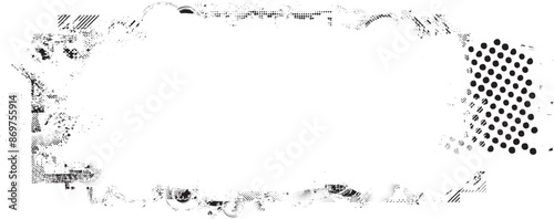 Glitch distorted grange shape . Noise grungy logo . Trendy defect error shapes . Glitched frame .Grunge textured . Distressed effect .Vector shapes