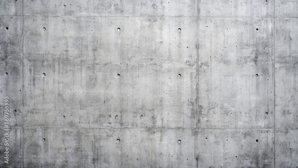 Obraz premium Minimalist Concrete Texture for Backgrounds and Negative Space with Modern, Gray, Industrial, Urban, Architecture