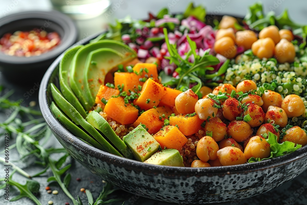 salad vegetarian food healthy fresh dieting dinner vegetable lunch green meal vegan eating organic chickpea bowl detox appetizer plate background salad vegetarian food healthy fresh dieting dinner vegetable lunch green meal vegan eating organic chickpea bowl detox appetizer plate background