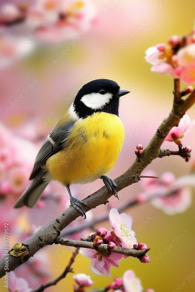 yellow wagtail on a branch yellow wagtail on a branch