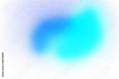 Obraz na płótnie Blue turquoise teal green white purple abstract background. Light bright neon electric metal. Rough grain noise spray. Gradient ombre color. Spot stain oval circle. Liquid water explosion splash. w salonie