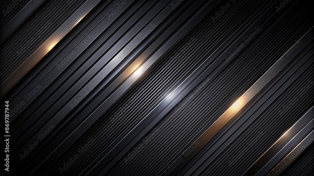 Abstract Black And Gold Diagonal Stripes Pattern Background Abstract Black And Gold Diagonal Stripes Pattern Background