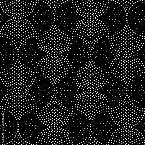 Vector seamless texture. Modern geometric background.Grid of dots.