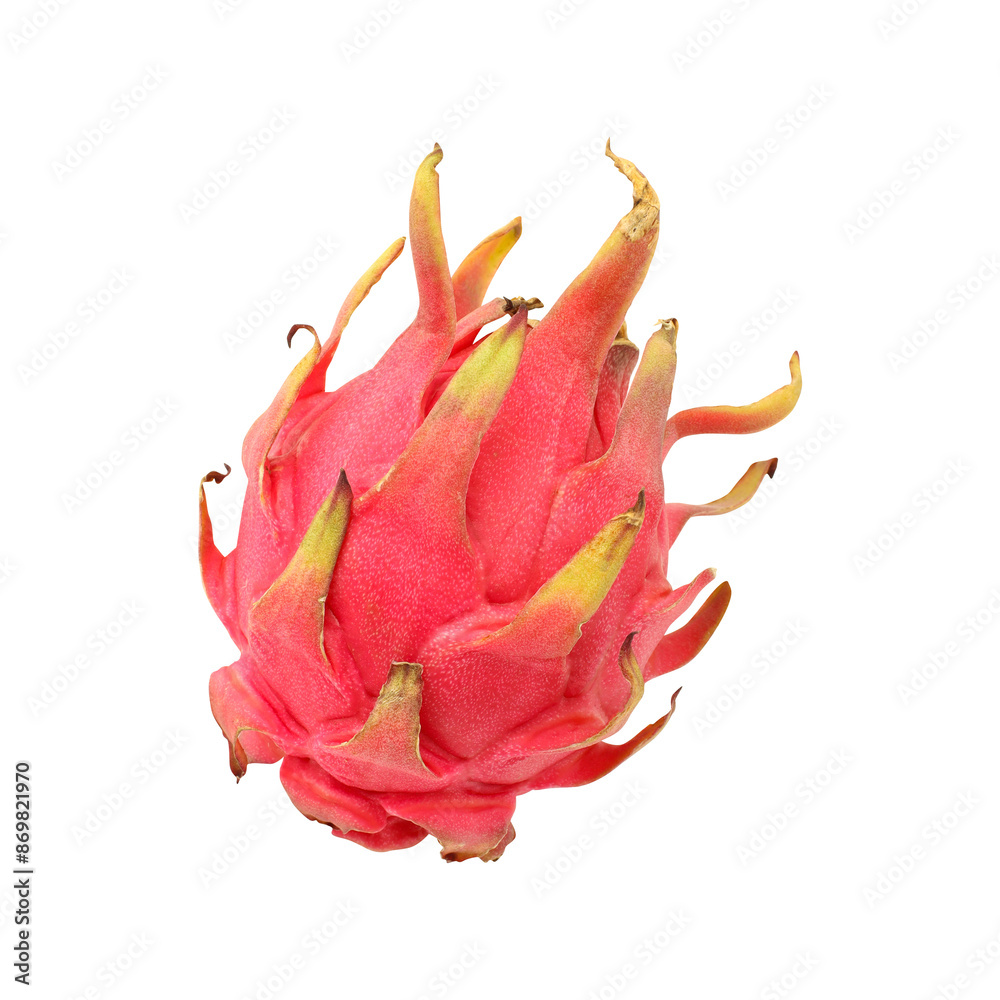 Fresh dragon fruit isolated on white background Fresh dragon fruit isolated on white background