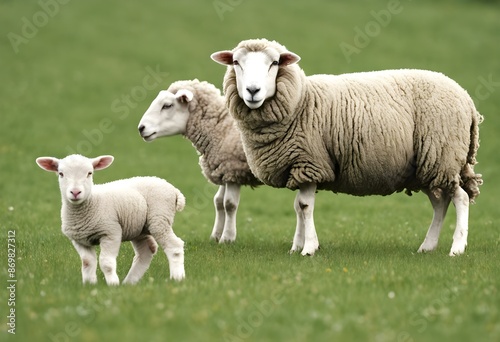 sheep and lambs © Simon Edge
