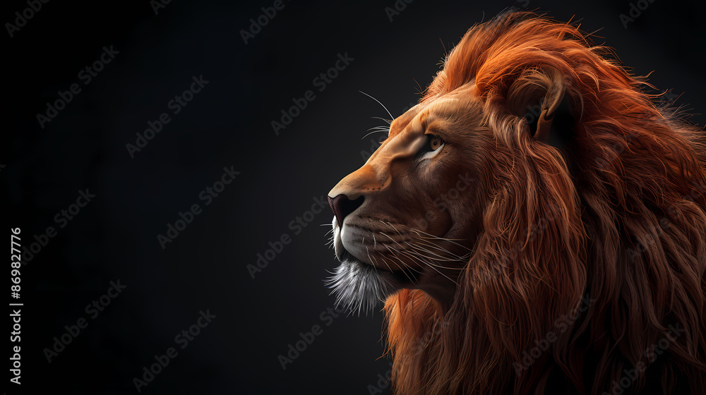 Fototapeta premium Majestic lion